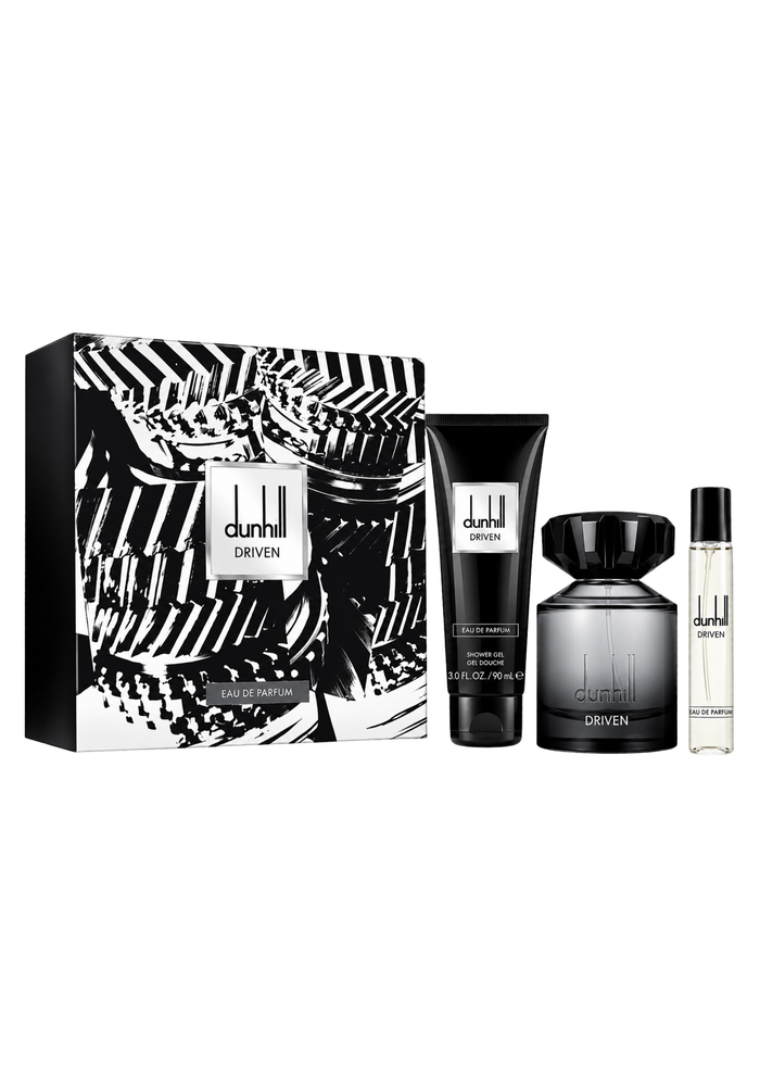 Dunhill Driven Black EDP Gift Set for Men – 3 Pieces