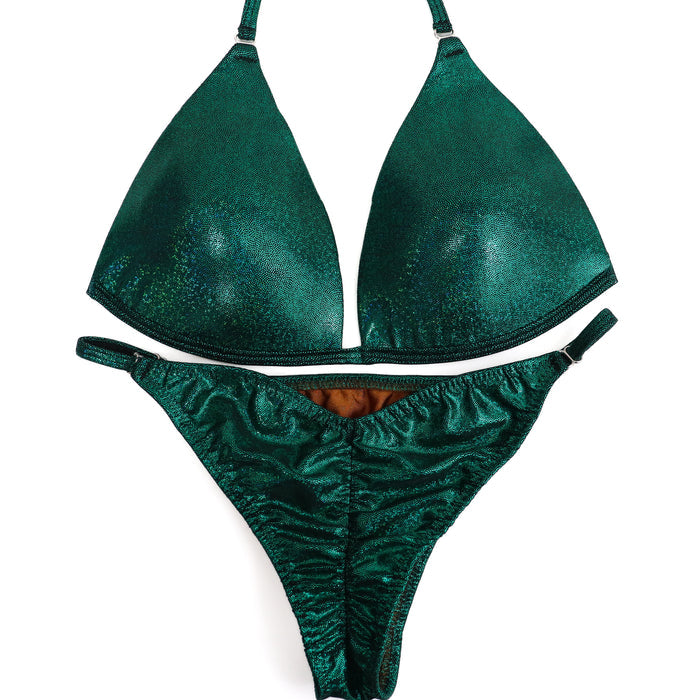 QS ST: Hologram Emerald Fit Model Suit. Large Molded/Fit Model 1. Angel Competition BikinisThe best NPC Competition Suits for the Bikini Division, Fit Model Division Suits, and bodybuilding suits.