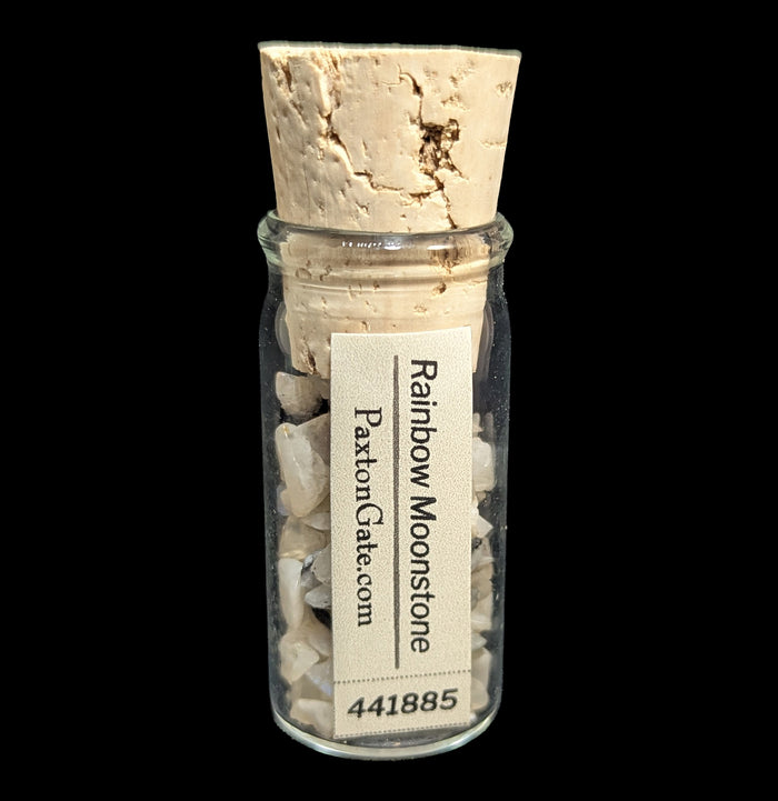 Rainbow Moonstone in Vial-Kits-Quasar Gems-PaxtonGate