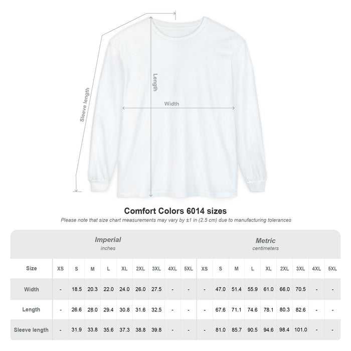 Unisex Paxton Gate Skeletal Monkey Long Sleeve Tee by Zoe Keller-Apparel-Printify-PaxtonGate