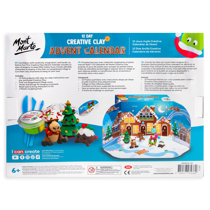 12-Day Creative Clay Advent Calendar