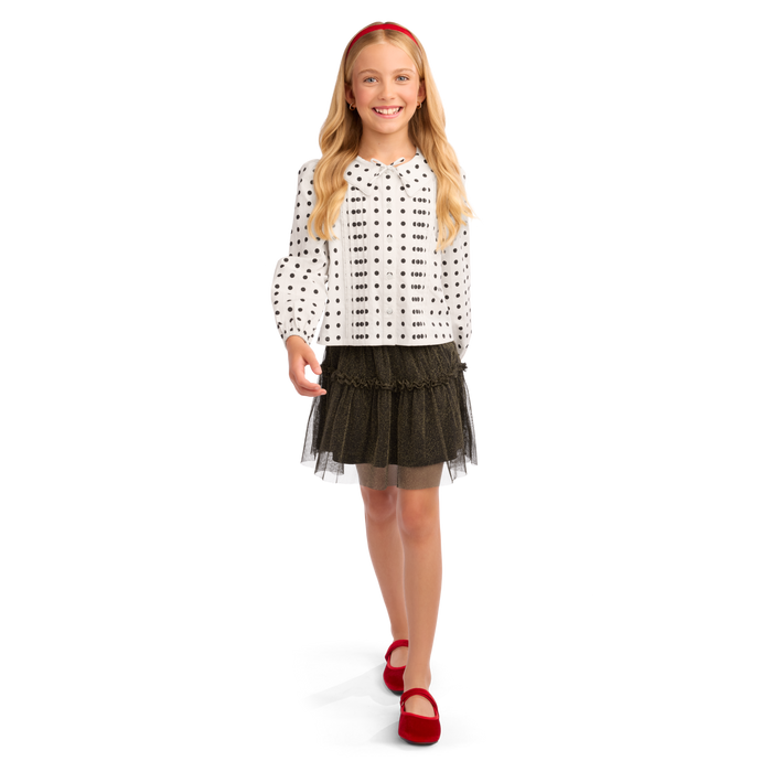 American Girl® x J.Crew Polka-Dot Top & Tulle Skirt Bundle for Girls