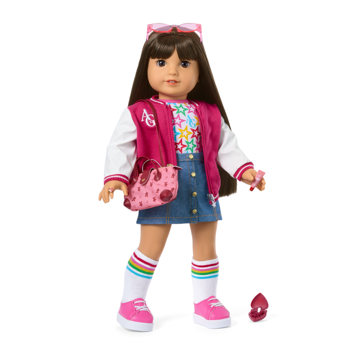American Girl® x Stoney Clover Lane™ Pouchette Crossbody Bag for 18-inch Dolls