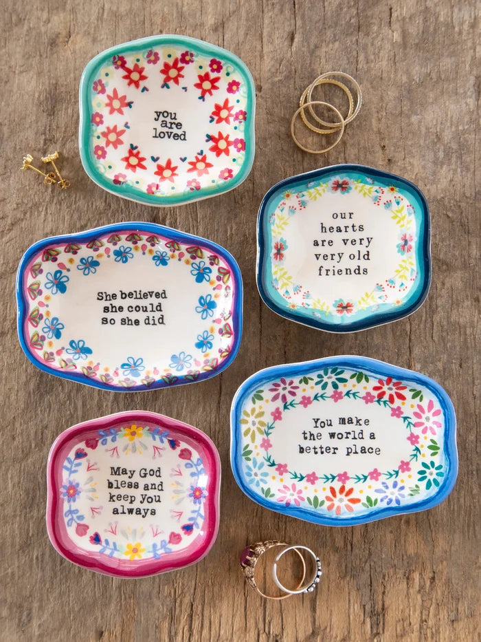 Artisan Trinket Dish|You Are Loved-view 3