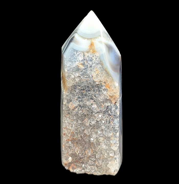 Assorted Druzy Agate Polished Points-Minerals-Quasar Gems-PaxtonGate