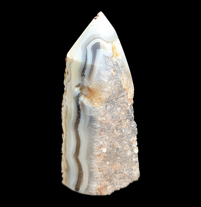 Assorted Druzy Agate Polished Points-Minerals-Quasar Gems-PaxtonGate