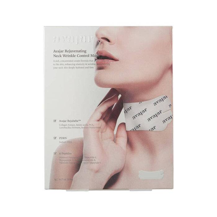 AVAJAR Rejuvenating Neck Wrinkle Control Mask-Single