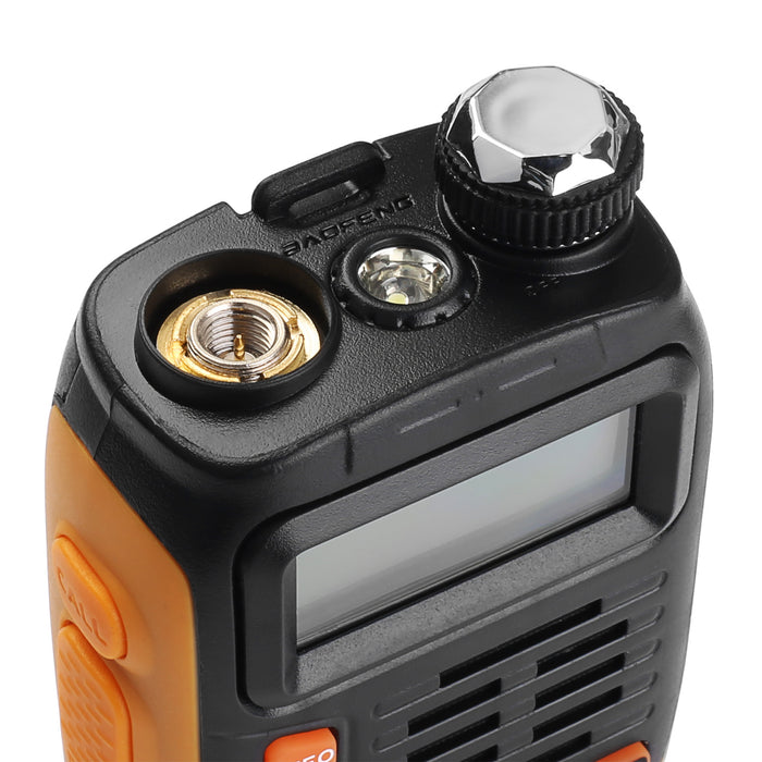 Baofeng GT-3 Mark II [2 Pack + Battery] | Dual Band | 5W | Better Antenna | VOX | Flashlight - Radioddity