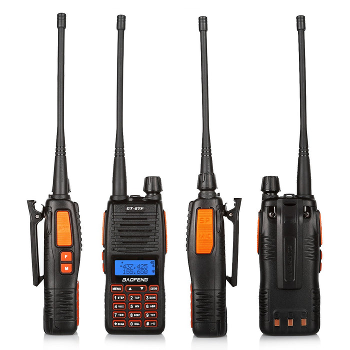 Baofeng GT-5TP Two-Way Radio + Programming Cable - Radioddity