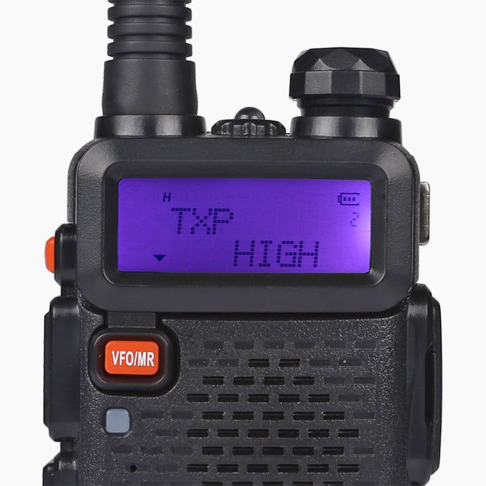 Baofeng UV-5RTP | Dual Band | 8W/4W/1W | Tri-power Two Way Radio | with Speaker [DISCONTINUED] - Radioddity