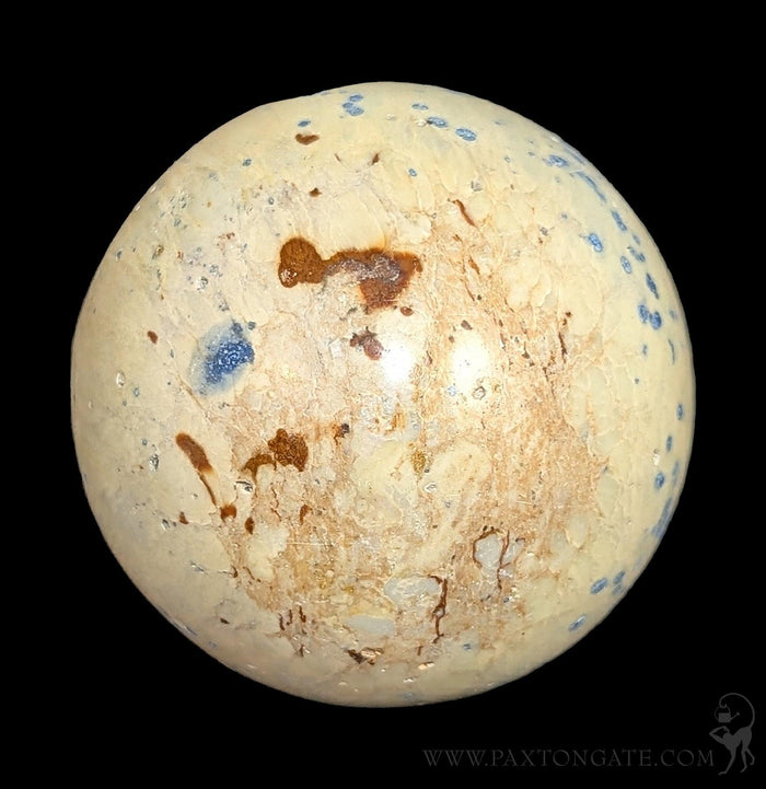 Blue Dalmatite Sphere-Minerals-Peru Minerals-PaxtonGate