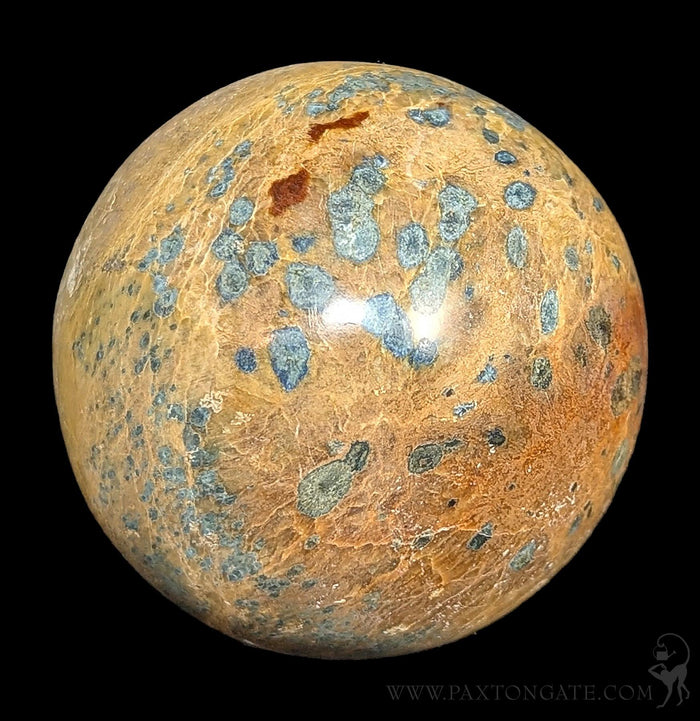 Blue Dalmatite Sphere-Minerals-Peru Minerals-PaxtonGate