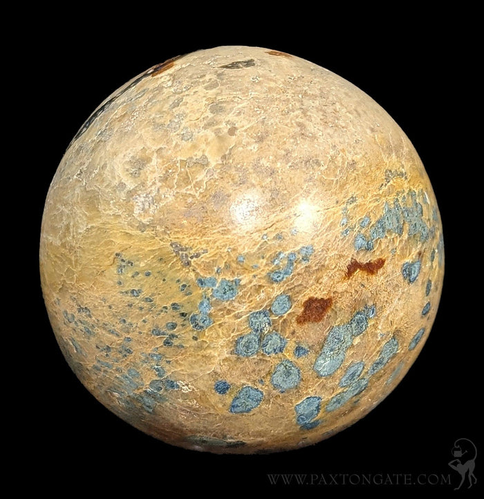 Blue Dalmatite Sphere-Minerals-Peru Minerals-PaxtonGate