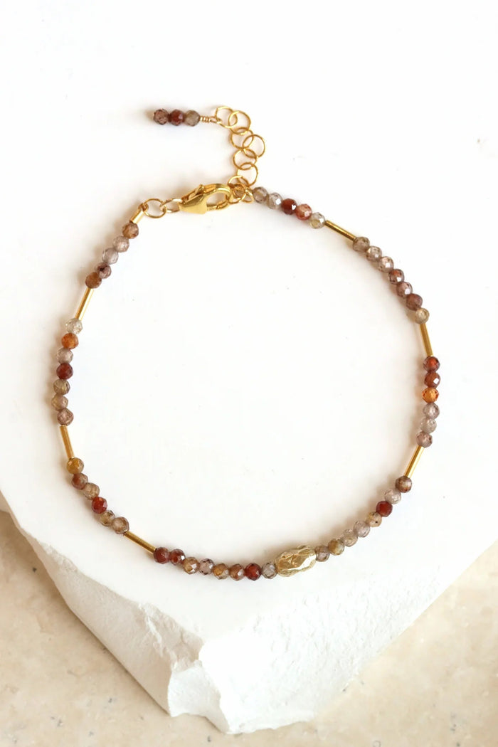 Chocolate Zircon Cadence Bracelet | Mickey Lynn