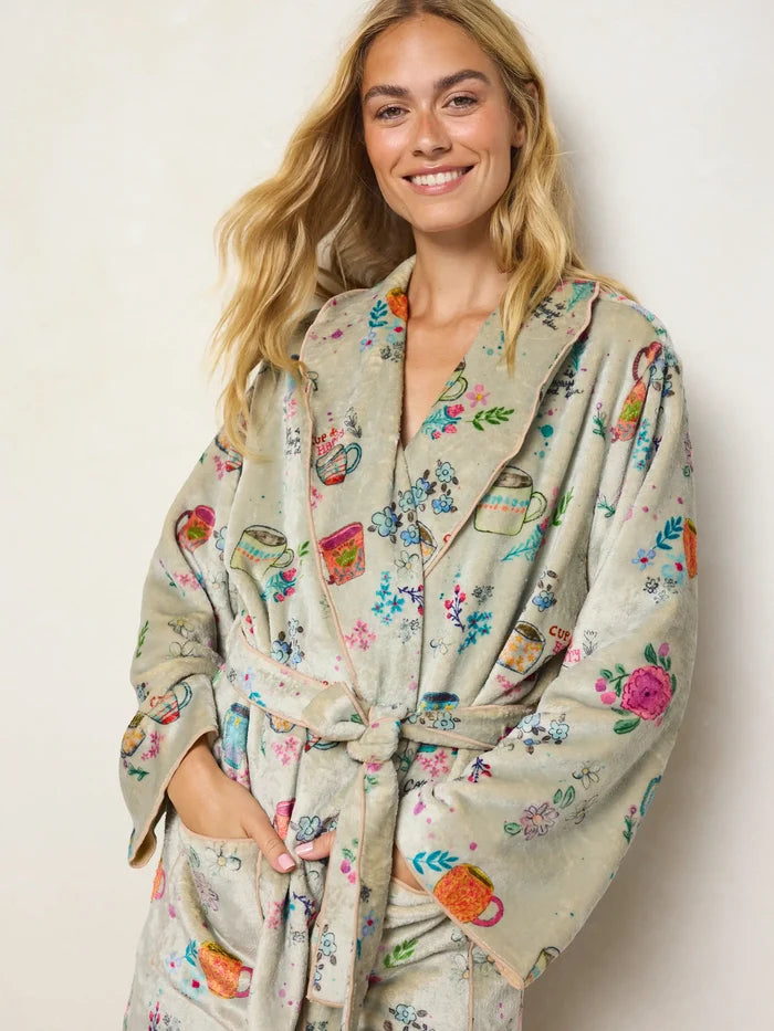 Cozy Blanket Robe - Cup of Happy Mini-view 1