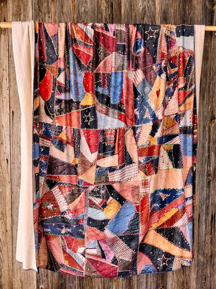 Cozy Coverlet Blanket - Brimfield Patchwork Multi-view 1