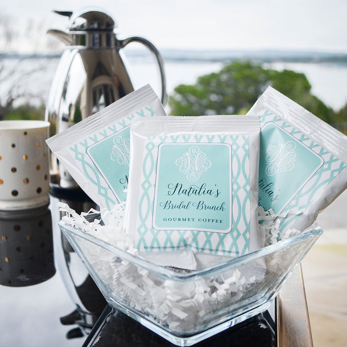 Custom Bridal Shower Coffee Favors