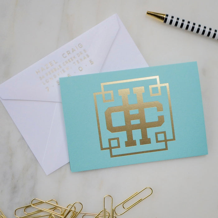 Custom Bright Note Cards - Set of 50