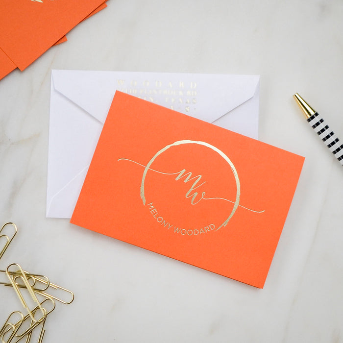 Custom Bright Note Cards - Set of 50
