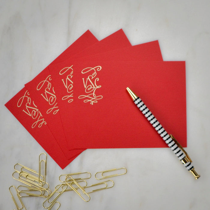 Custom Bright Note Cards - Set of 50