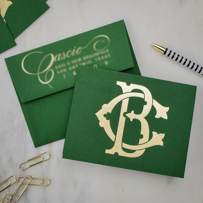 Custom Bright Note Cards - Set of 50