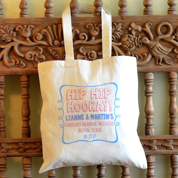 Wedding Celebration Canvas Tote - $10.50+