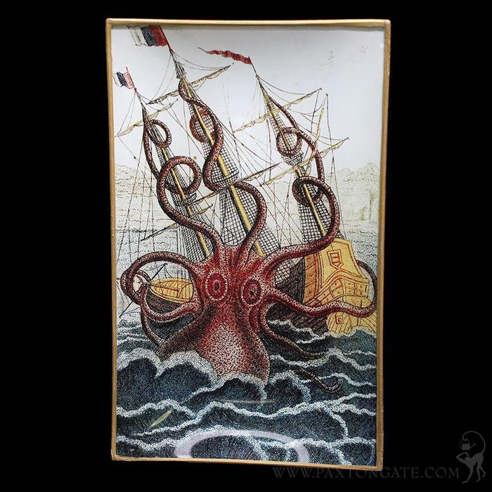Glass Colossal Octopus Tray - Paxton Gate
