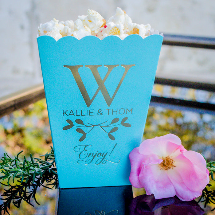 Foil Printed Popcorn Boxes