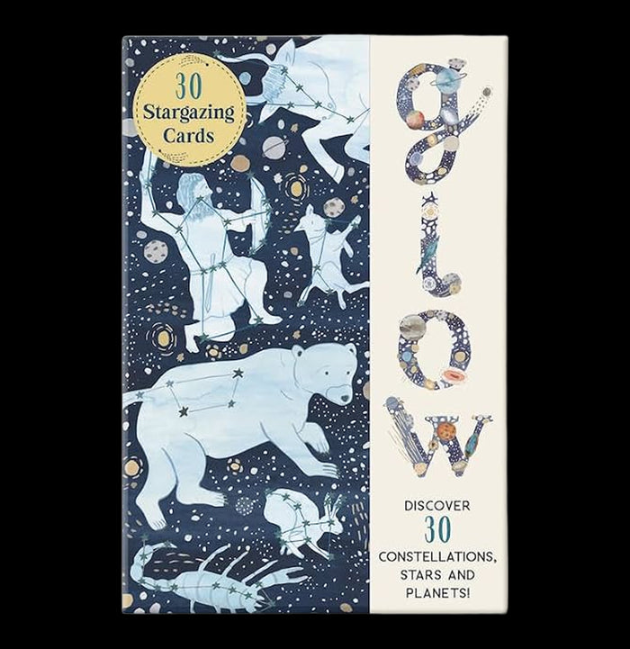Glow 30 Stargazing Cards: Discover 30 Constellations, Stars-Kids-Abrams-PaxtonGate