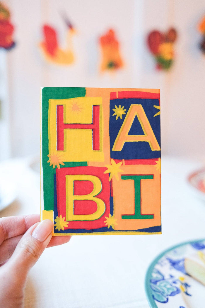 Happy Birthday Concertina Greeting Card | East End Press