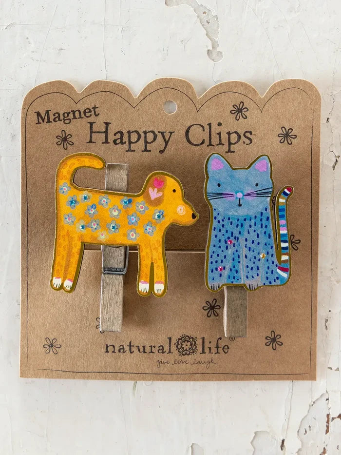 Magnet Happy Clips, Set of 2 - Pets-view 1