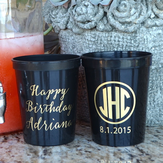 Personalized Love Laughter Happily Every After Cups