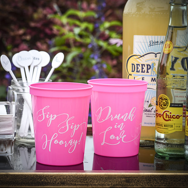 Personalized Bridal Party Cups