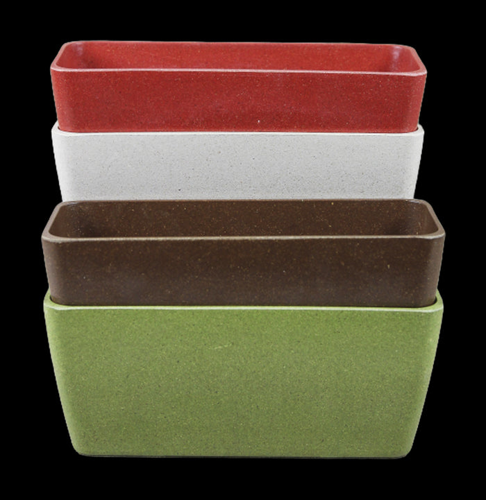 Quadra Wall Planter-Pots, Planters & Vases-Ecoform-PaxtonGate