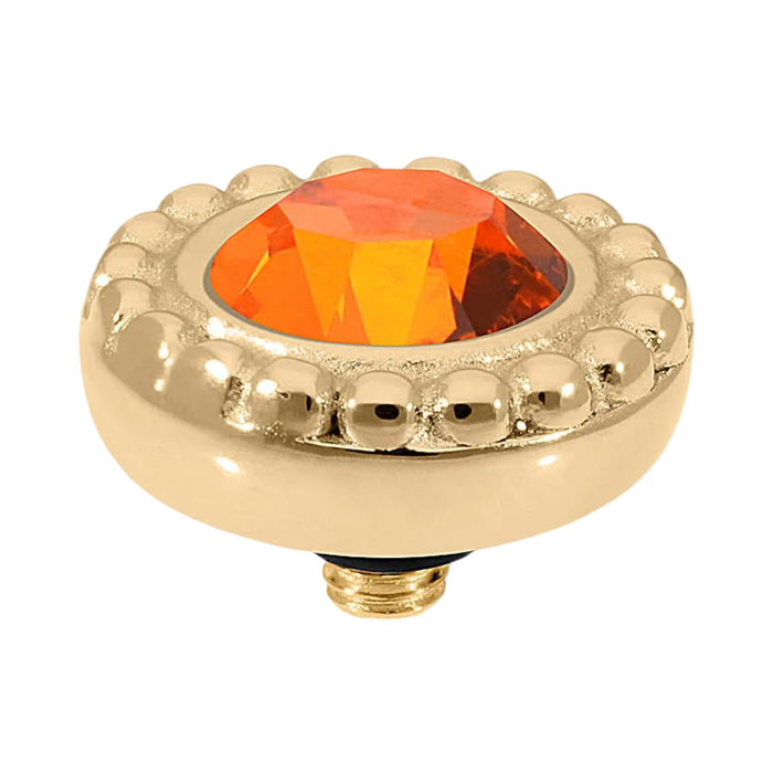 QUDO Ghiare Crystal Jewelry Topper – Gold