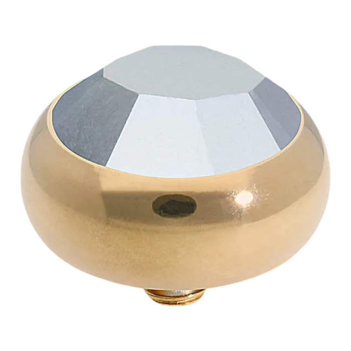 QUDO Sesto Crystal Jewelry Topper | Gold
