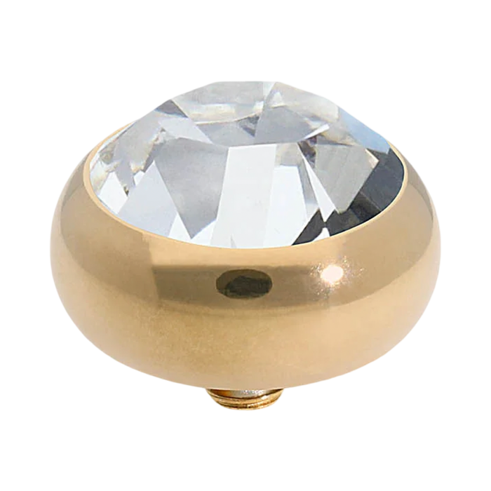 QUDO Sesto Crystal Jewelry Topper | Gold