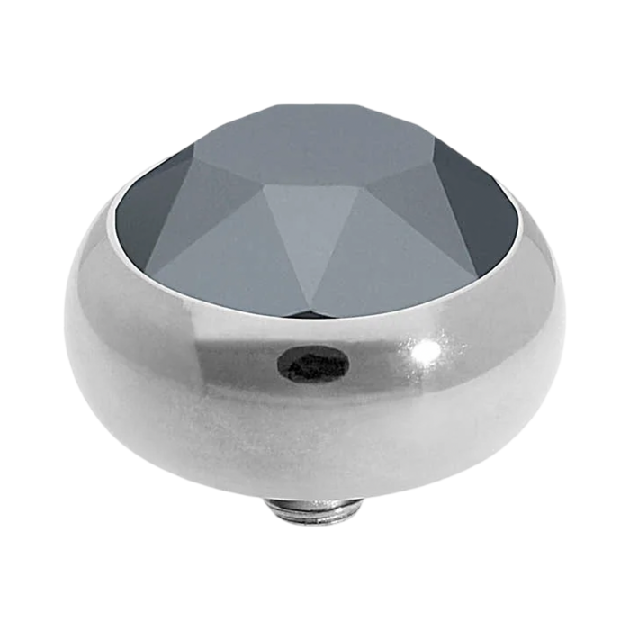 QUDO Sesto Crystal Jewelry Topper – Silver