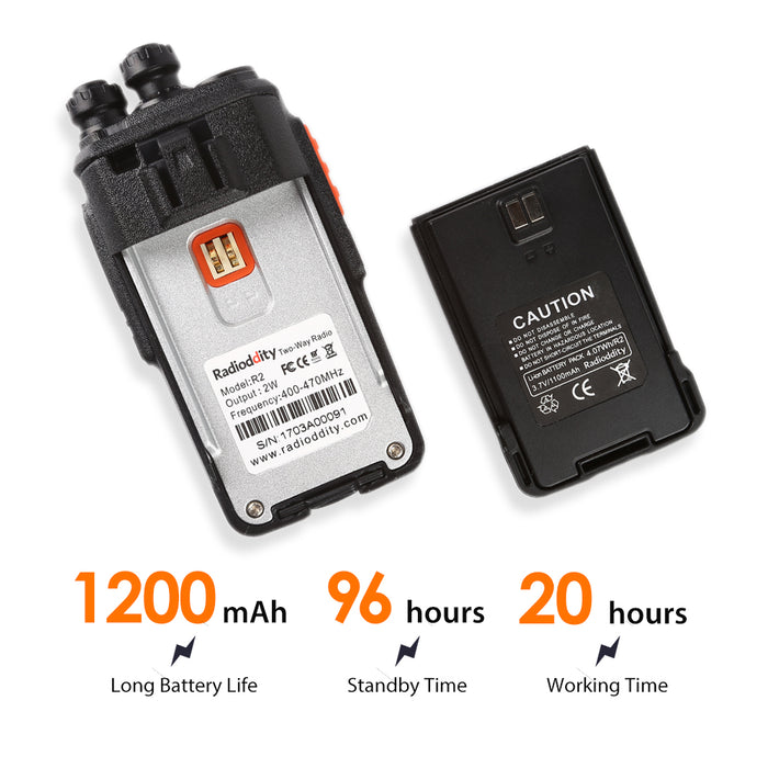R2 Two-Way Radios [DISCONTINUED] - Radioddity