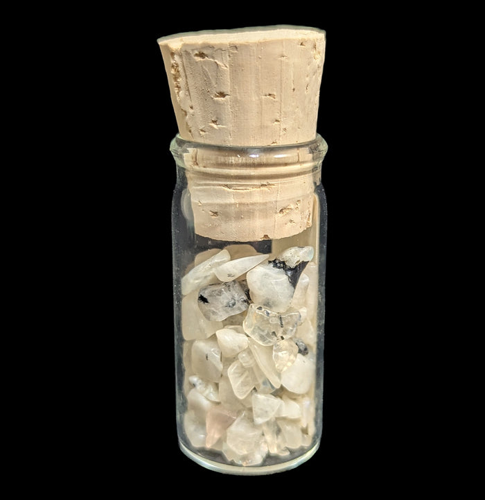 Rainbow Moonstone in Vial-Kits-Quasar Gems-PaxtonGate