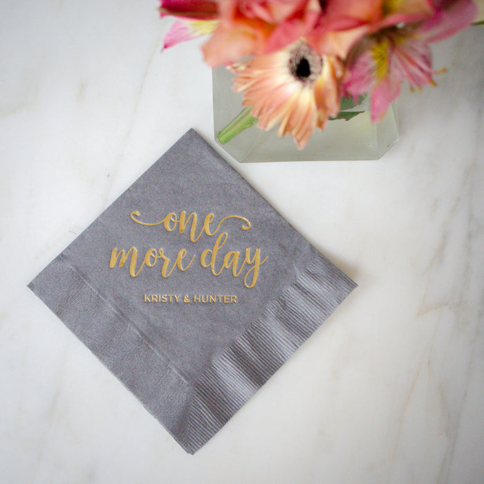 Rehearsal Dinner 3 Ply Cocktail Napkins