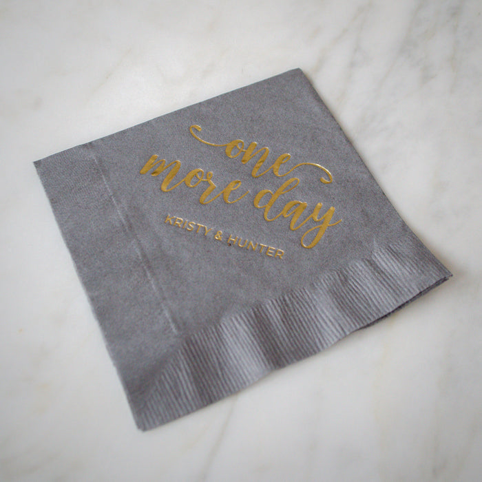 Rehearsal Dinner 3 Ply Cocktail Napkins