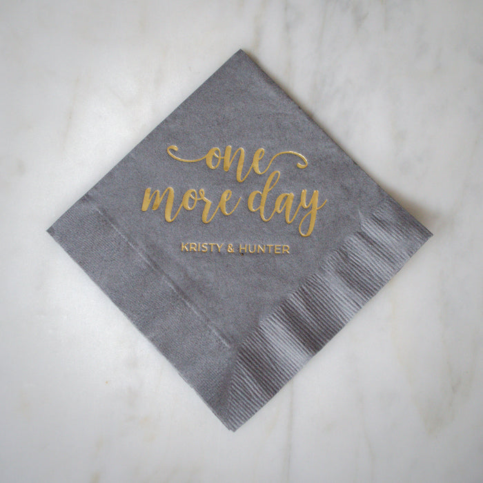 Rehearsal Dinner 3 Ply Cocktail Napkins