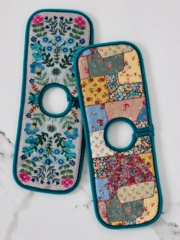 Reversible Faucet Sink Mat - Victoria Quilt Multi-view 2