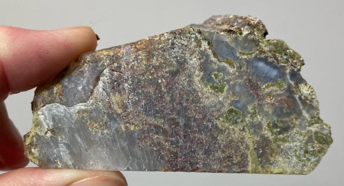 Rodeo Flats Clear Green/Red/Yellow Moss Agate Slab