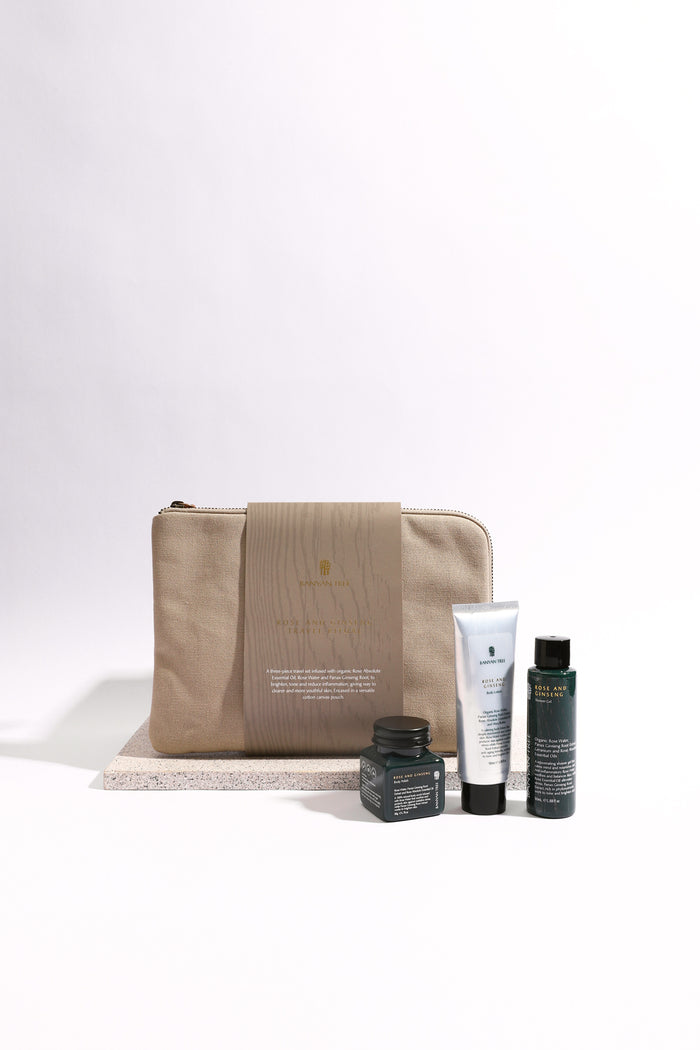 Rose and Ginseng Travel Set