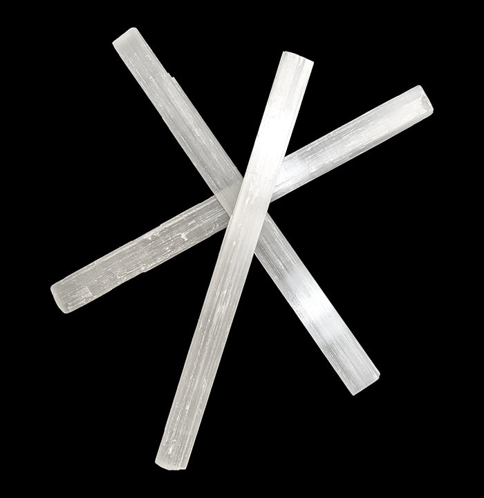 Selenite Crystal Stick-Minerals-Esseouani Soulfiane-PaxtonGate