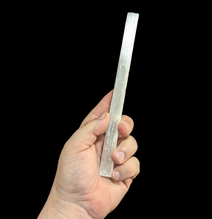 Selenite Crystal Stick-Minerals-Esseouani Soulfiane-PaxtonGate