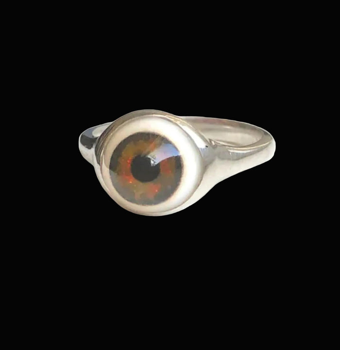 Small Sterling Silver Eye Ring - Paxton Gate