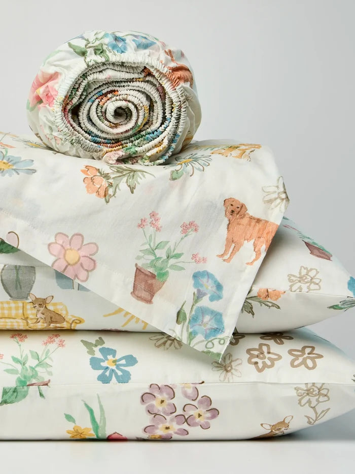 Sooo Soft Cotton Sheet Set - Doggy Doodles-view 2